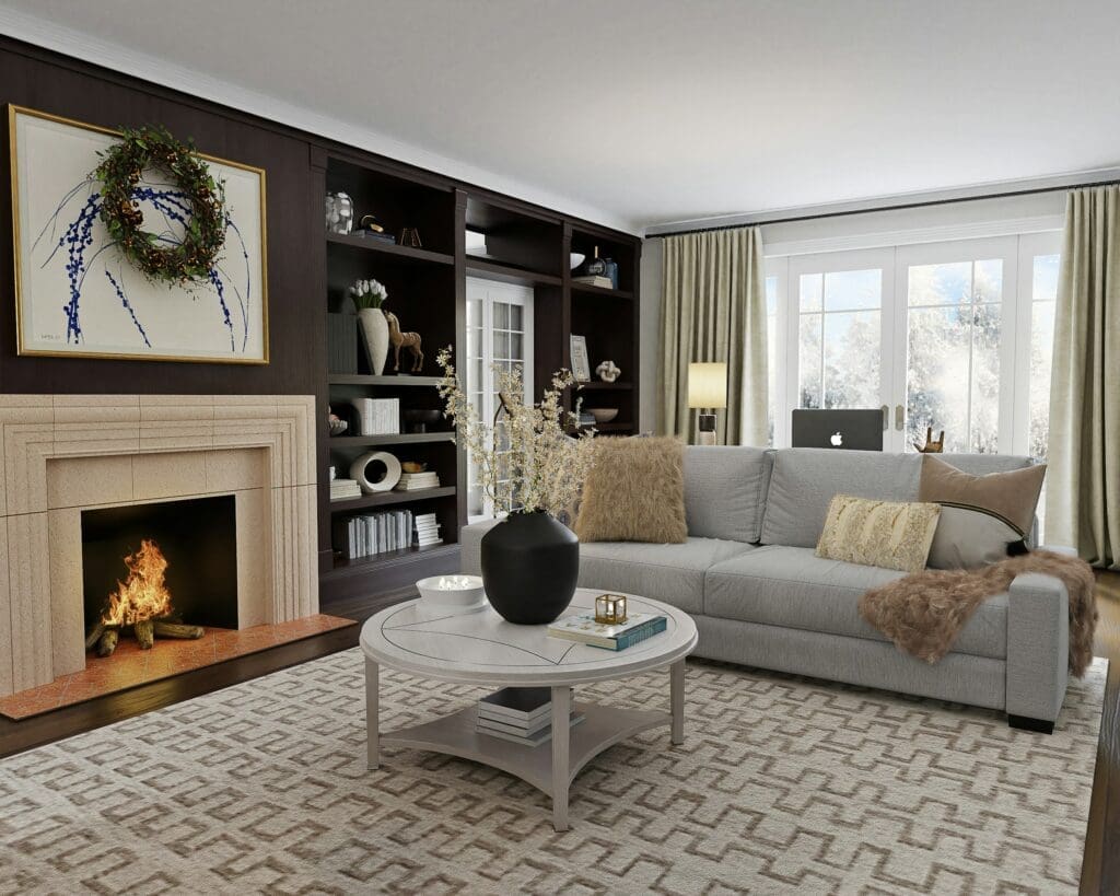 Stability when mortgage rates fluctuate: a calm living room and a Lease to Own home program