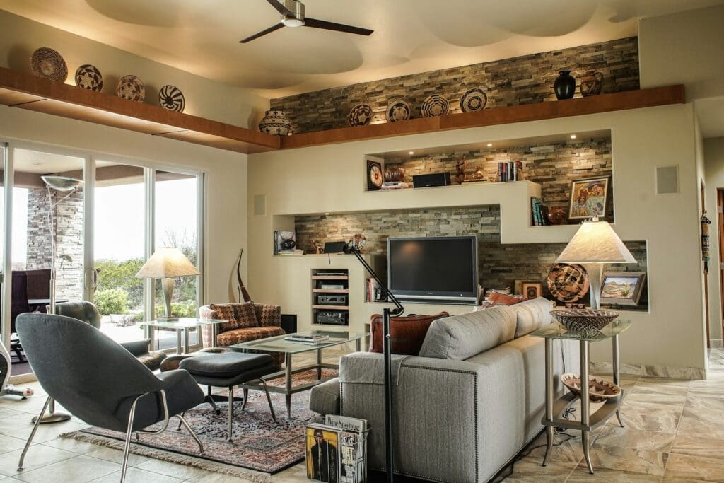 Bright living room in Raleigh ideal for lease-to-own homeowners starting wealth-building